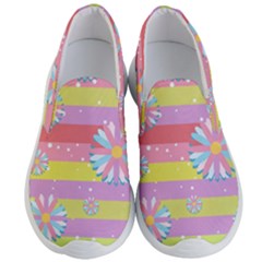 Flowers-024 Men s Lightweight Slip Ons by nateshop