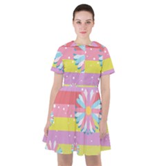 Flowers-024 Sailor Dress by nateshop