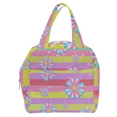 Flowers-024 Boxy Hand Bag by nateshop