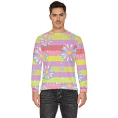 Flowers-024 Men s Fleece Sweatshirt by nateshop