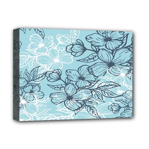 Flowers-25 Deluxe Canvas 16  X 12  (stretched)  by nateshop