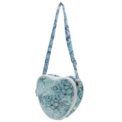 Flowers-25 Heart Shoulder Bag