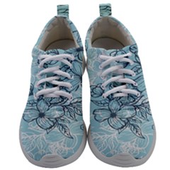 Flowers-25 Mens Athletic Shoes by nateshop