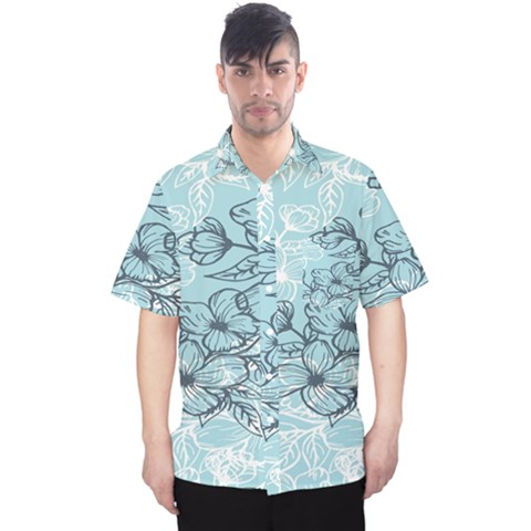 Flowers-25 Men s Hawaii Shirt by nateshop