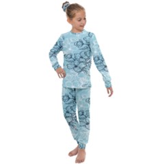 Flowers-25 Kids  Long Sleeve Set  by nateshop