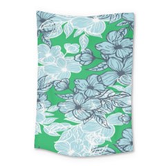 Flowers-26 Small Tapestry by nateshop