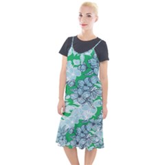 Flowers-26 Camis Fishtail Dress by nateshop