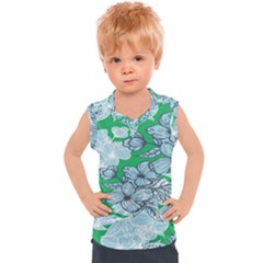 Flowers-26 Kids  Sport Tank Top