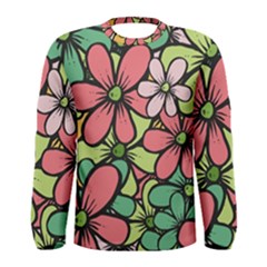 Flowers-27 Men s Long Sleeve Tee by nateshop