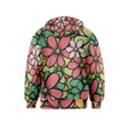 Flowers-27 Kids  Zipper Hoodie View2