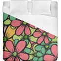 Flowers-27 Duvet Cover (King Size) View1