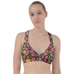 Flowers-27 Sweetheart Sports Bra