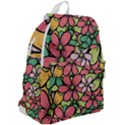 Flowers-27 Top Flap Backpack View2