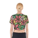 Flowers-27 Cotton Crop Top View2