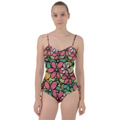 Flowers-27 Sweetheart Tankini Set