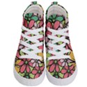 Flowers-27 Kids  Hi-Top Skate Sneakers View1