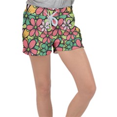 Flowers-27 Velour Lounge Shorts