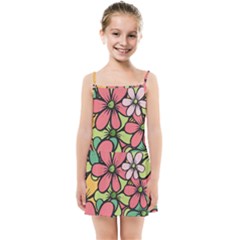 Flowers-27 Kids  Summer Sun Dress