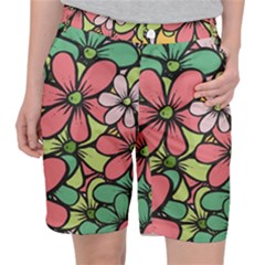 Flowers-27 Pocket Shorts