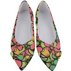 Flowers-27 Women s Bow Heels