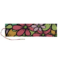 Flowers-27 Roll Up Canvas Pencil Holder (l)