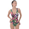 Flowers-27 Side Cut Out Swimsuit View1