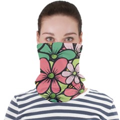 Flowers-27 Face Seamless Bandana (adult)