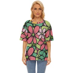 Flowers-27 Oversized Basic Tee