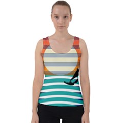 Waves Windsurfer Sun Velvet Tank Top