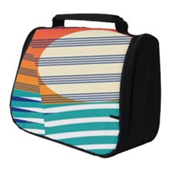 Waves Windsurfer Sun Full Print Travel Pouch (small) by Ravend