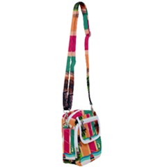 Beach Summer Wallpaper Shoulder Strap Belt Bag by Ravend