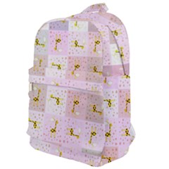 Giraffe Pattern Art Background Classic Backpack by Ravend