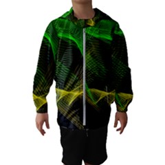 Abstract Pattern Hd Wallpaper Background Kids  Hooded Windbreaker