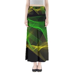 Abstract Pattern Hd Wallpaper Background Full Length Maxi Skirt by Ravend