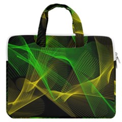 Abstract Pattern Hd Wallpaper Background Macbook Pro 16  Double Pocket Laptop Bag  by Ravend