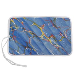 Art Marble Stone Rock Pattern Design Wallpaper Pen Storage Case (l) by Ravend