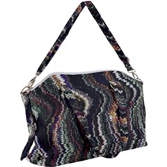 Texture Abstract Background Wallpaper Canvas Crossbody Bag by Ravend