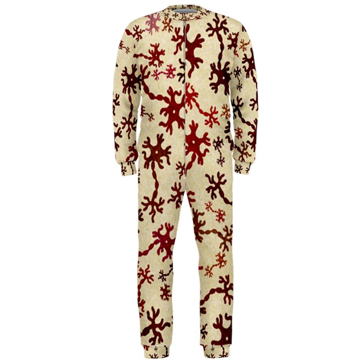 Neuron Nerve Cell Neurology OnePiece Jumpsuit (Men)