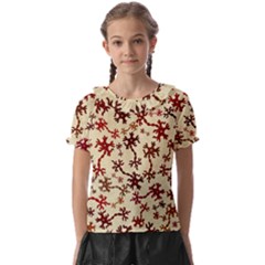 Neuron Nerve Cell Neurology Kids  Frill Chiffon Blouse by Ravend