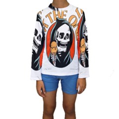 Halloween Kids  Long Sleeve Swimwear by Sparkle