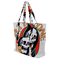 Halloween Zip Up Canvas Bag by Sparkle