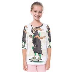 Halloween Kids  Quarter Sleeve Raglan Tee