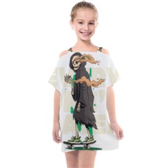 Halloween Kids  One Piece Chiffon Dress by Sparkle