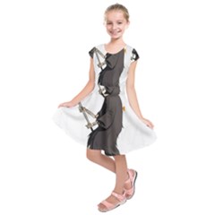 Halloween Kids  Short Sleeve Dress by Sparkle