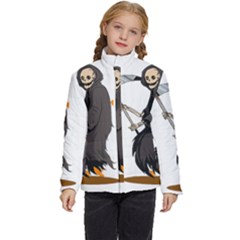 Halloween Kids  Puffer Bubble Jacket Coat by Sparkle