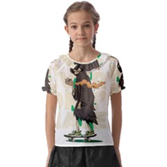 Halloween Kids  Frill Chiffon Blouse by Sparkle