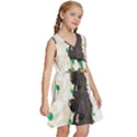 Halloween Kids  Sleeveless Tiered Mini Dress View3