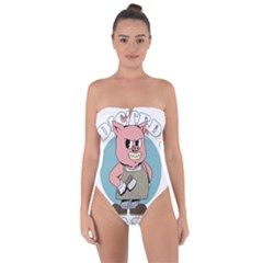 Halloween Tie Back One Piece Swimsuit by Sparkle