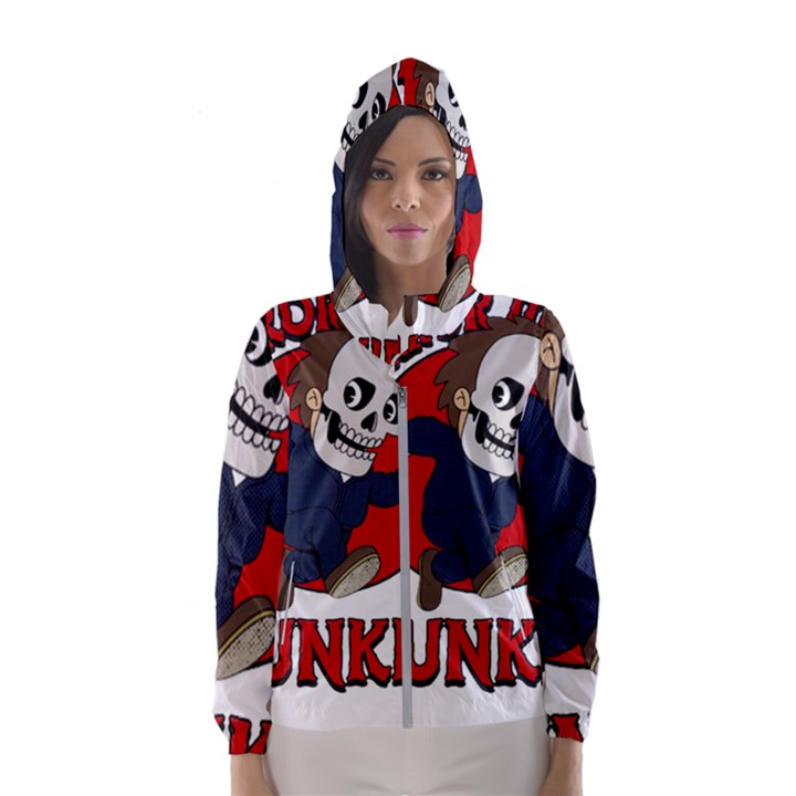 Halloween Women s Hooded Windbreaker