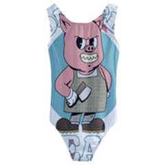 Halloween Kids  Cut-out Back One Piece Swimsuit by Sparkle